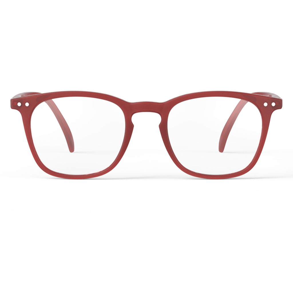 IZIPIZI משקפי קריאה Carmine Red #E