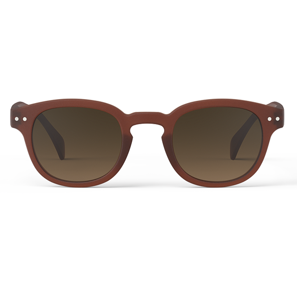IZIPIZI משקפי שמש Mahogany #C