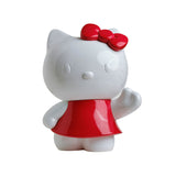 LEBLON HELLO KITTY DRESS GLOSSY WHITE & RED 27CM