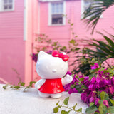 LEBLON HELLO KITTY DRESS GLOSSY WHITE & RED 27CM