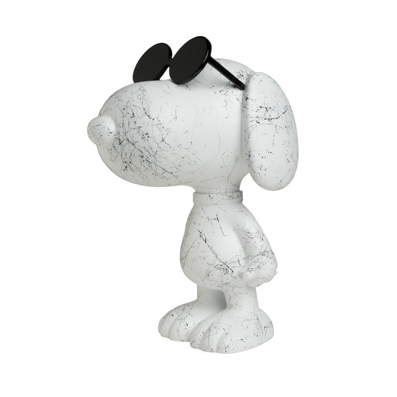 LEBLON SNOOPY SUN GRAF WHITE & BLACK 27CM