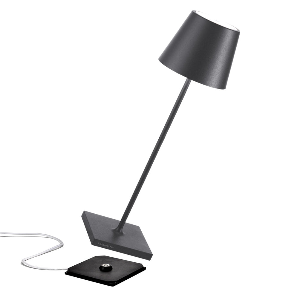 ZAFFERANO POLDINA PRO TABLE LAMP - BLACK