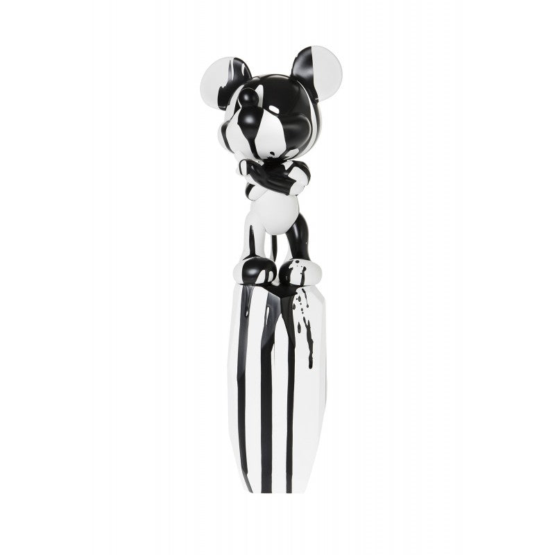 LEBLON MICKEY ROCK MATT WHITE AND BLACK BY ARIK LEVY 43CM