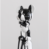 LEBLON MICKEY ROCK MATT WHITE AND BLACK BY ARIK LEVY 43CM