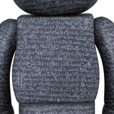 BE@RBRICK The British Museum the Rosetta Stone 100％ & 400％ set