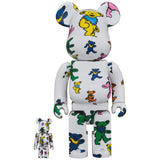 BE@RBRICK GRATEFUL DEAD (DANCING BEAR) 100% & 400% set