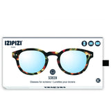 IZIPIZI משקפי מסך עם עדשת קריאה דגם C# חום Tortoise