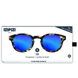 IZIPIZI משקפי שמש מראה Tortoise #C חום