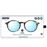 IZIPIZI משקפי מסך עם עדשת קריאה דגם D# חום Tortoise