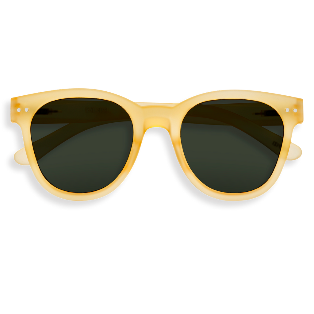 IZIPIZI משקפי שמש OVERSIZE Yellow Honey #N