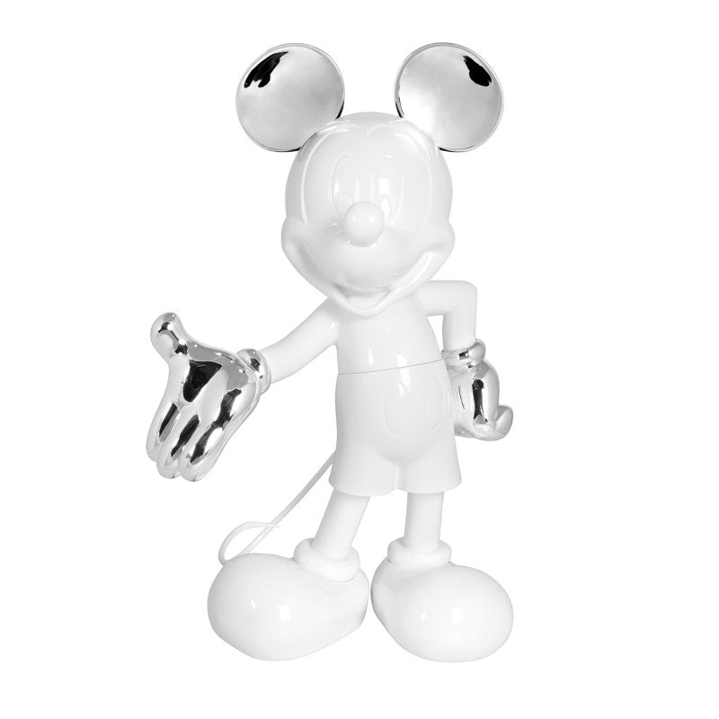 LEBLON MICKEY BICOLORE WHITE & SILVER