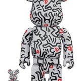 BE@RBRICK KEITH HARING #8 100% & 400%