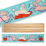 Christmas Poodles Long Matches