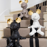 LEBLON MICKEY BY KELLY HOPPEN TAKE 2 TAUPE & CHROMED GOLD