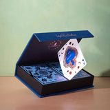 Haas Playing Cards - 2 Decks (Blue+Blue) in Magnetic Box (0.3 Kgs)