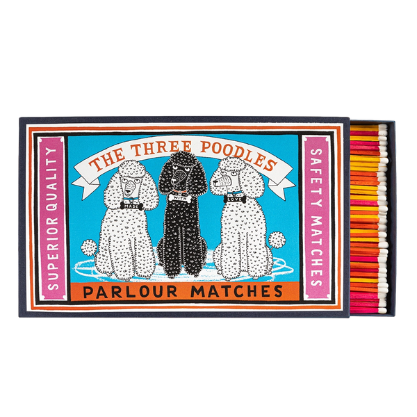 Three Poodles Giant Matches