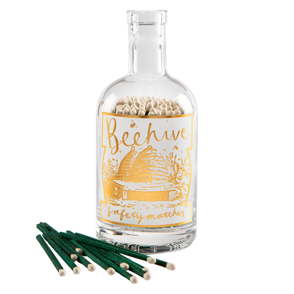 Beehive Match Bottle