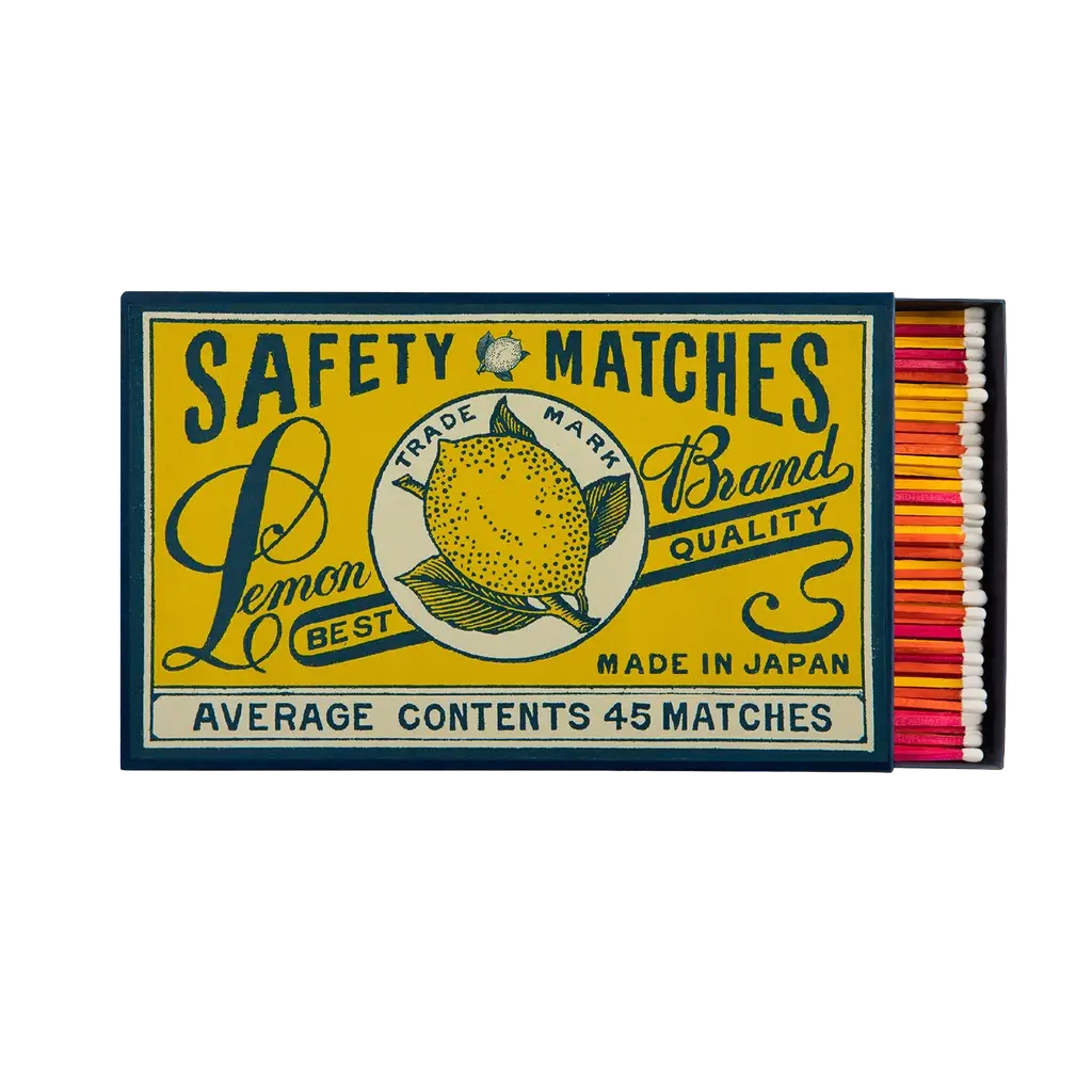 Lemon Safety Giant Matches