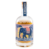 Elephant Stamp Match Bottle
