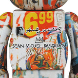 BE@RBRICK ANDY WARHOL × JEAN-MICHEL BASQUIAT #4 1000%