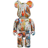 BE@RBRICK ANDY WARHOL × JEAN-MICHEL BASQUIAT #4 400%