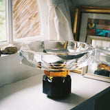 REFLECTIONS ARIZONA BOWL Clear/Amber/Black