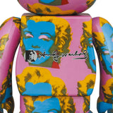 BE@RBRICK ANDY WARHOL's MARILYN MONROE #2 100% & 400%