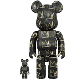BE@RBRICK JEAN MICHEL BASQUIAT #8 100％ & 400％ set