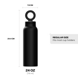 Ringo Water Bottle -Black