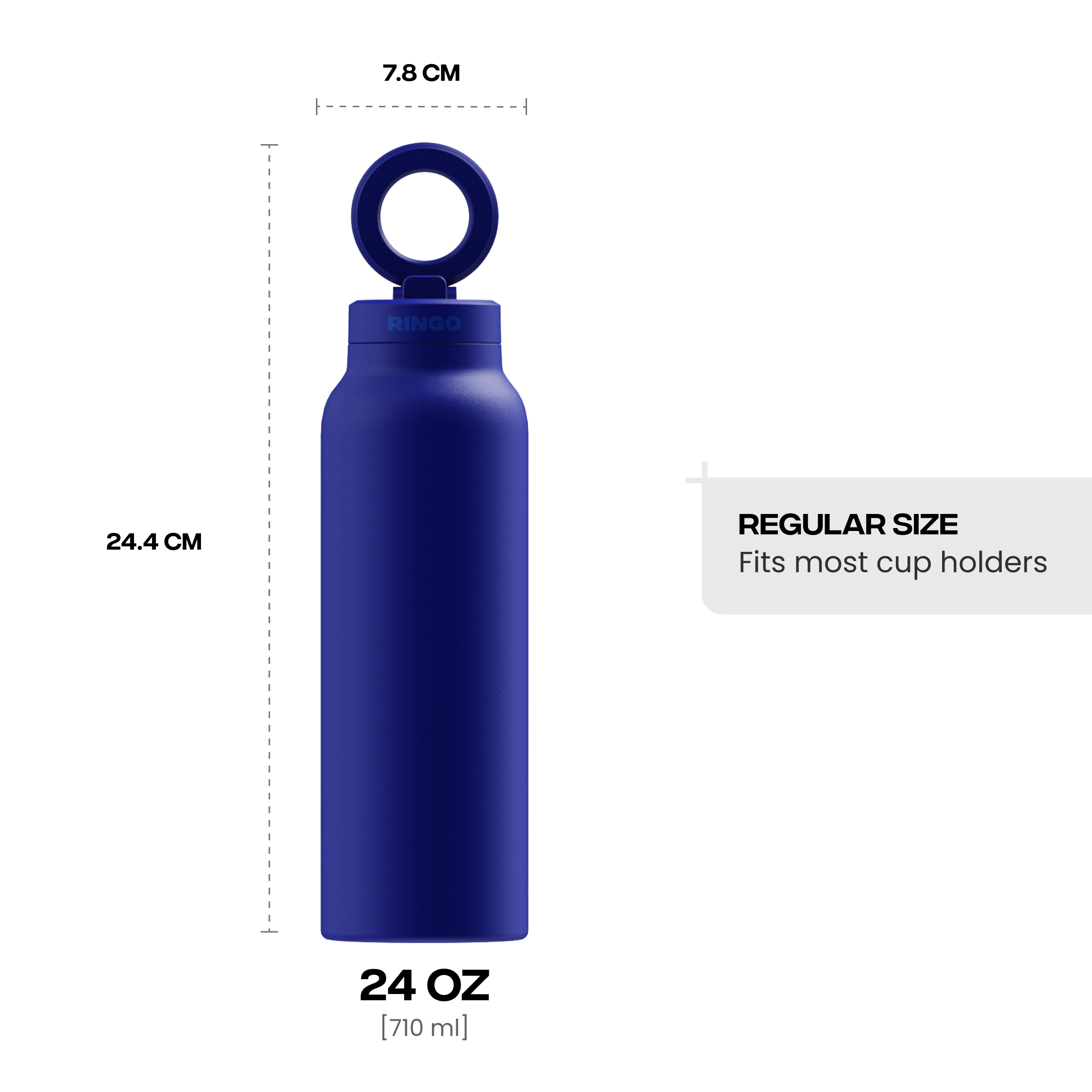 Ringo Water Bottle - Blue