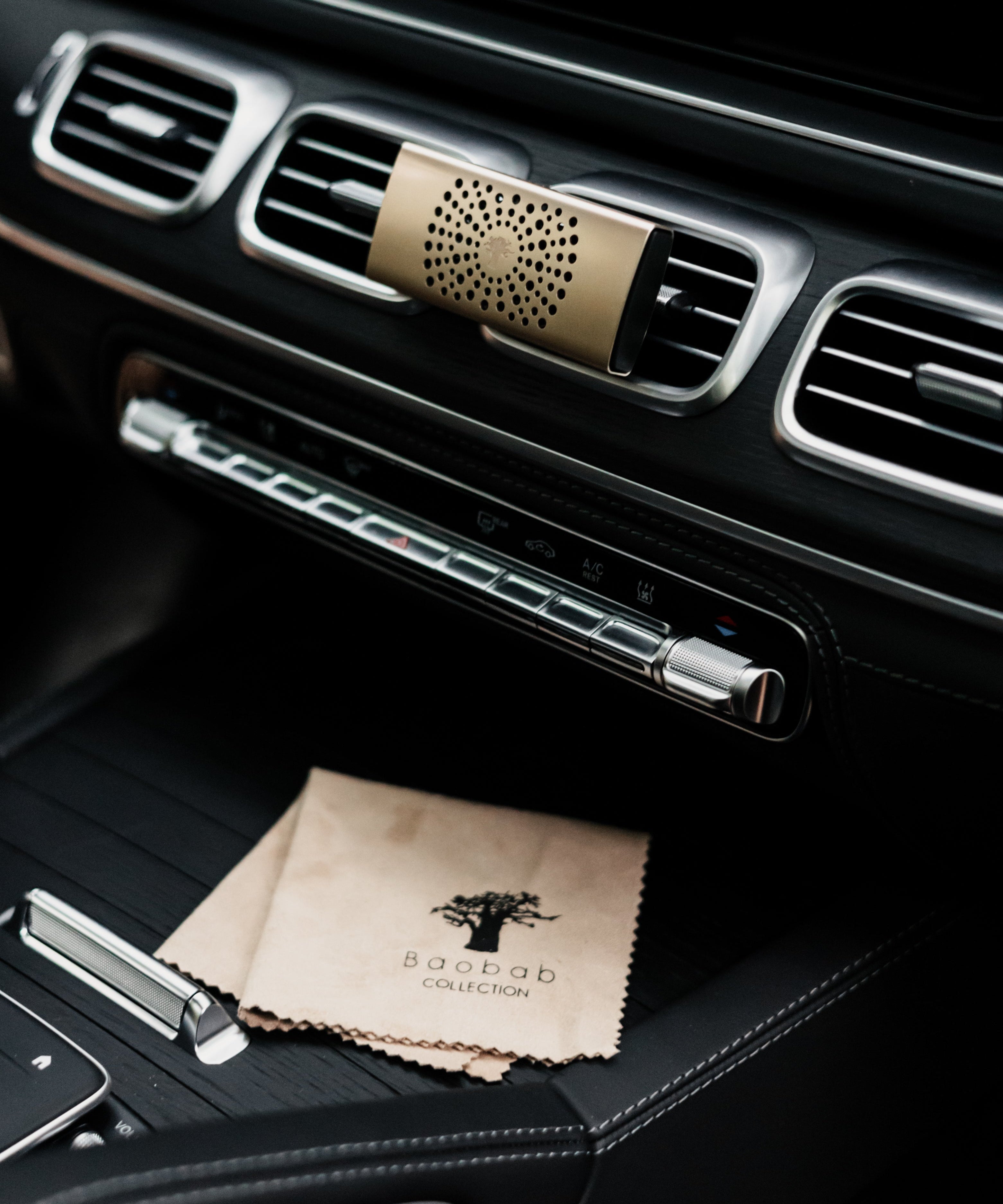 Baobab Car Diffuser White Pearls