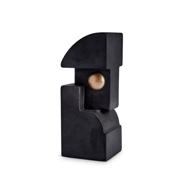 Cubisme Bookend #1 Black+Gold (2 Kgs)
