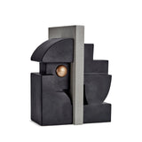 Cubisme Bookend #1 Black+Gold (2 Kgs)