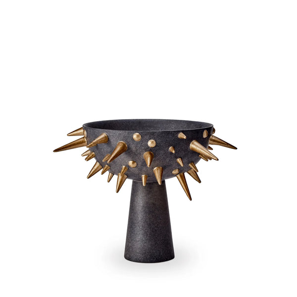 Celestial Bowl on Stand Black + Gold - Small (3.0 Kgs)