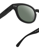 IZIPIZI משקפי שמש לילדים C (גיל 7-11) Black