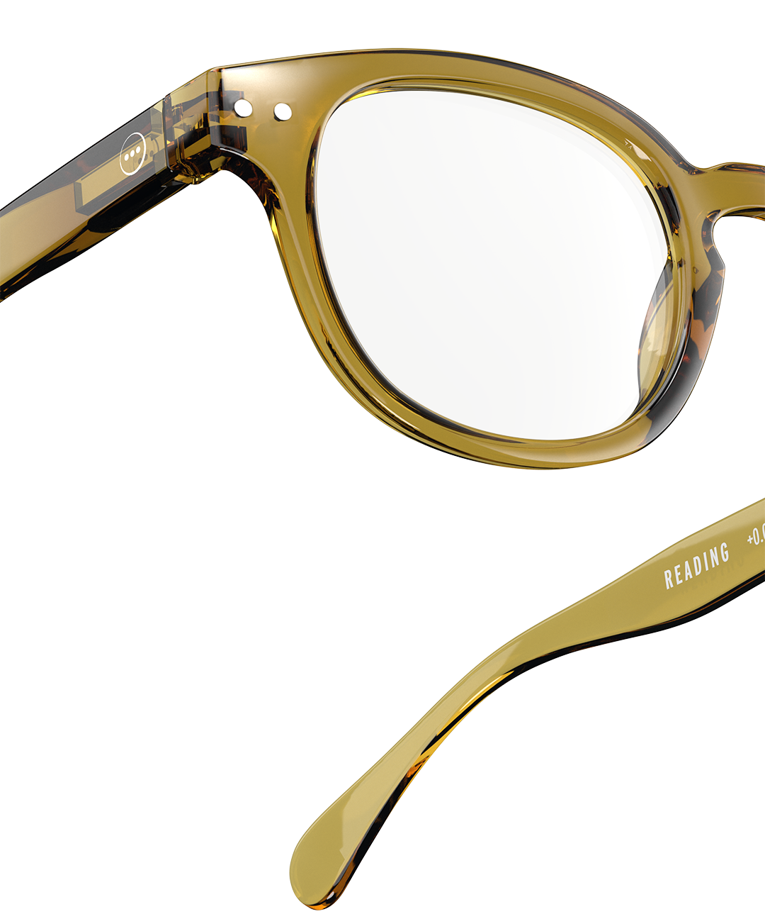 IZIPIZI משקפי קריאה Golden Green #C