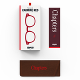 IZIPIZI משקפי קריאה Carmine Red #C
