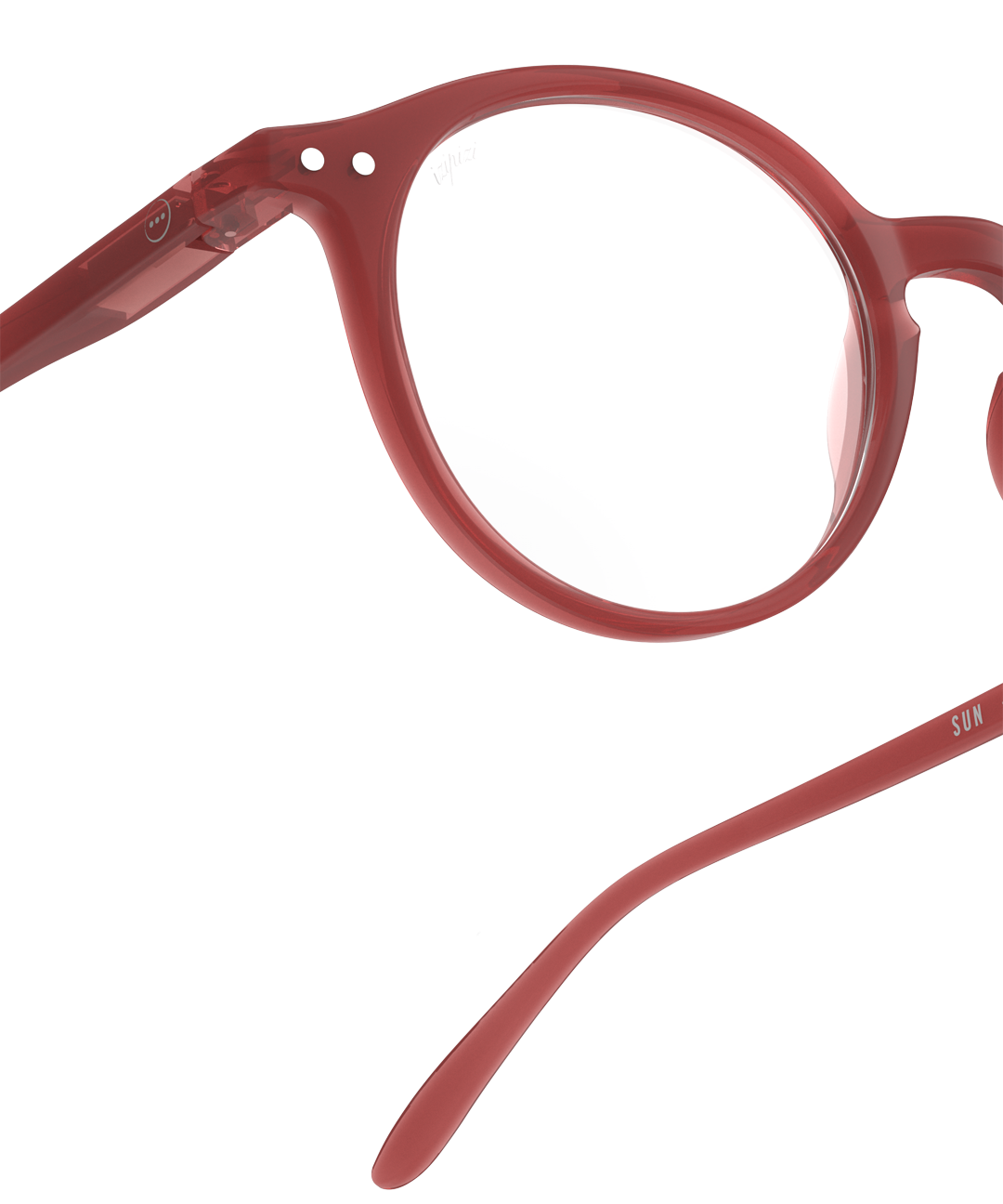 IZIPIZI משקפי קריאה Carmine Red #D