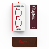 IZIPIZI משקפי קריאה Carmine Red #E
