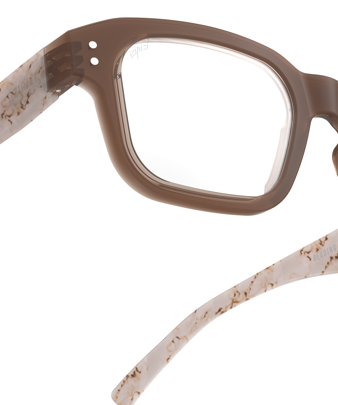 IZIPIZI משקפי קריאה #QUOTE LIGHT MARBLE
