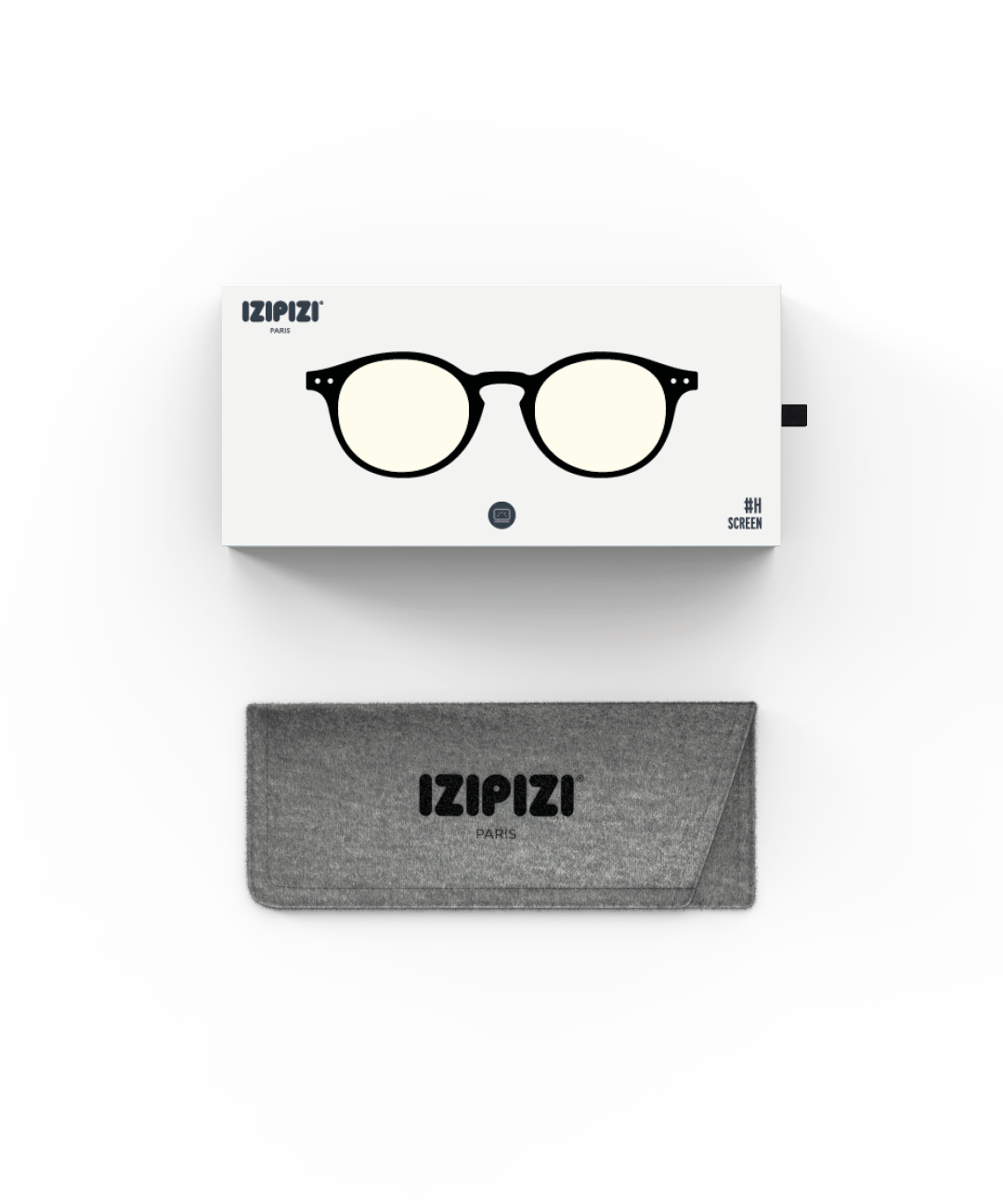 IZIPIZI משקפי מסך ללא מספר דגם H# Black