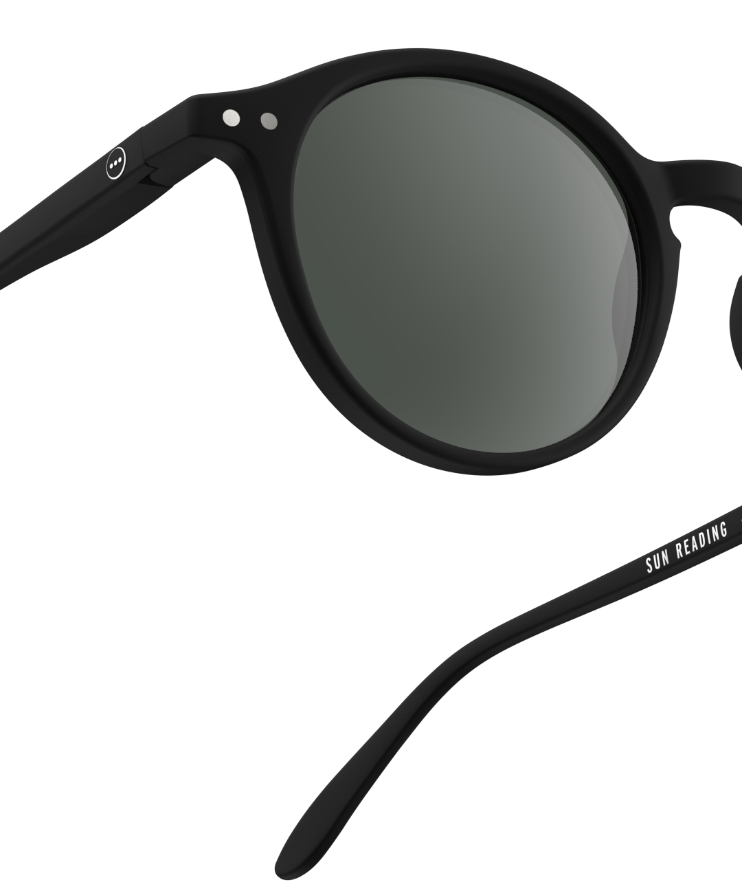 IZIPIZI משקפי שמש עם עדשת קריאה #D Black