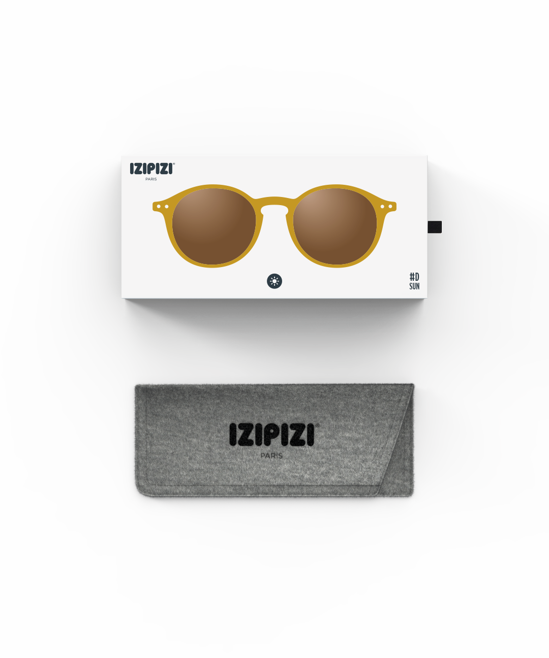 IZIPIZI משקפי שמש Golden Green #D