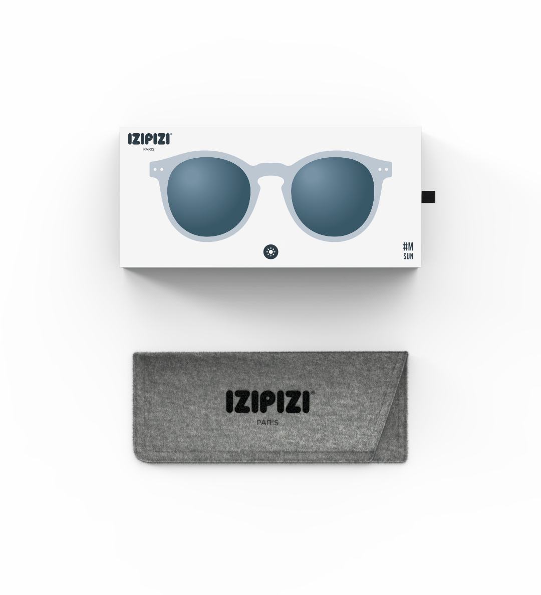 IZIPIZI משקפי שמש M# OVERSIZE Frozen Blue
