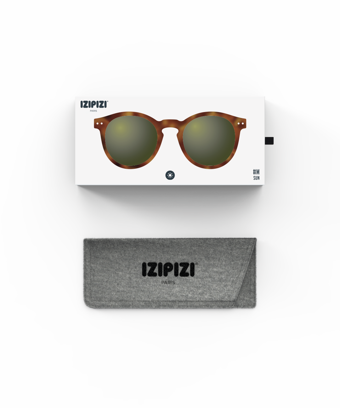 IZIPIZI משקפי שמש M# OVERSIZE Havane