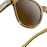 IZIPIZI משקפי שמש N# OVERSIZE Golden Green