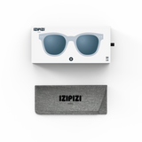 IZIPIZI משקפי שמש N# OVERSIZE Frozen Blue