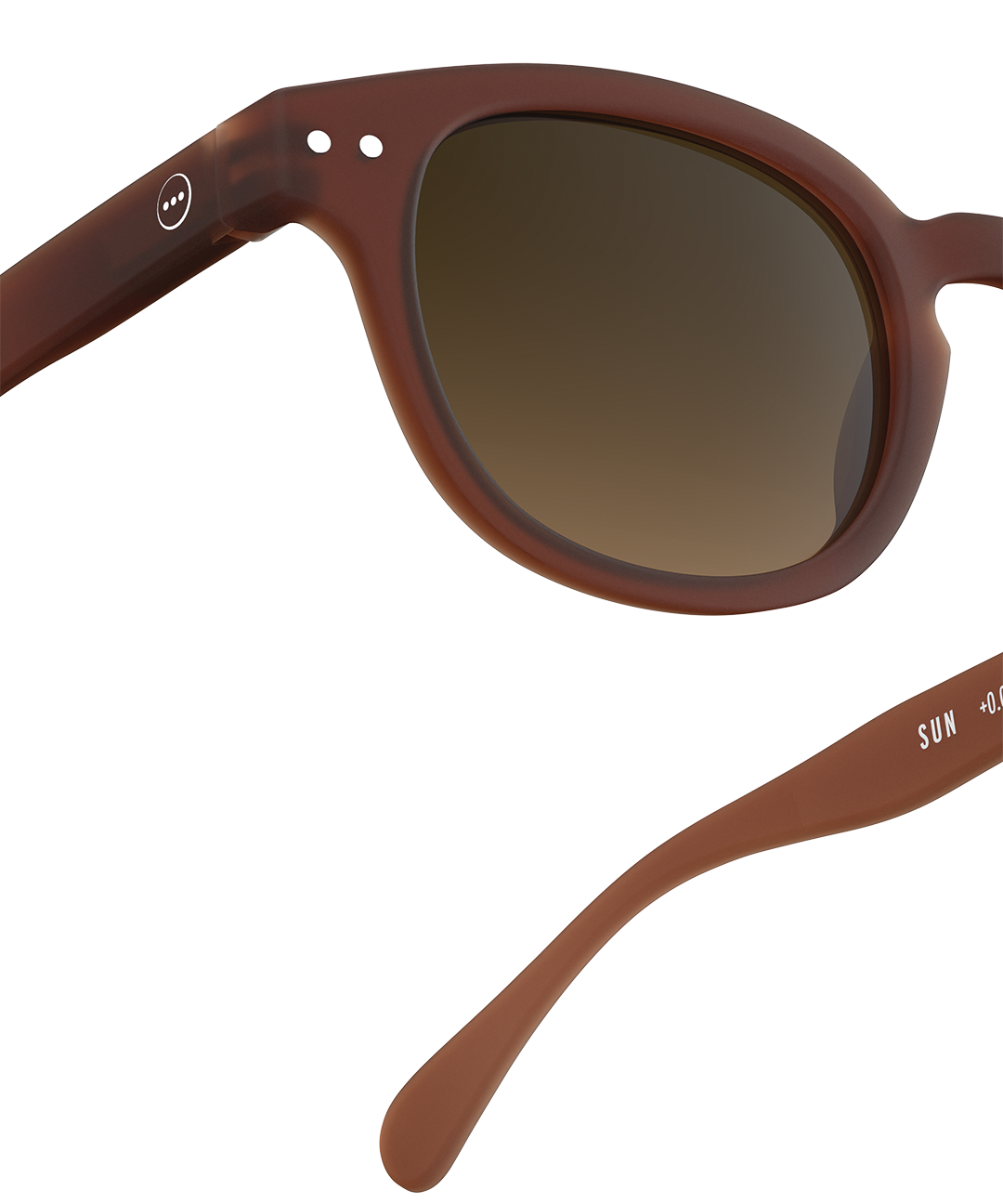 IZIPIZI משקפי שמש Mahogany #C