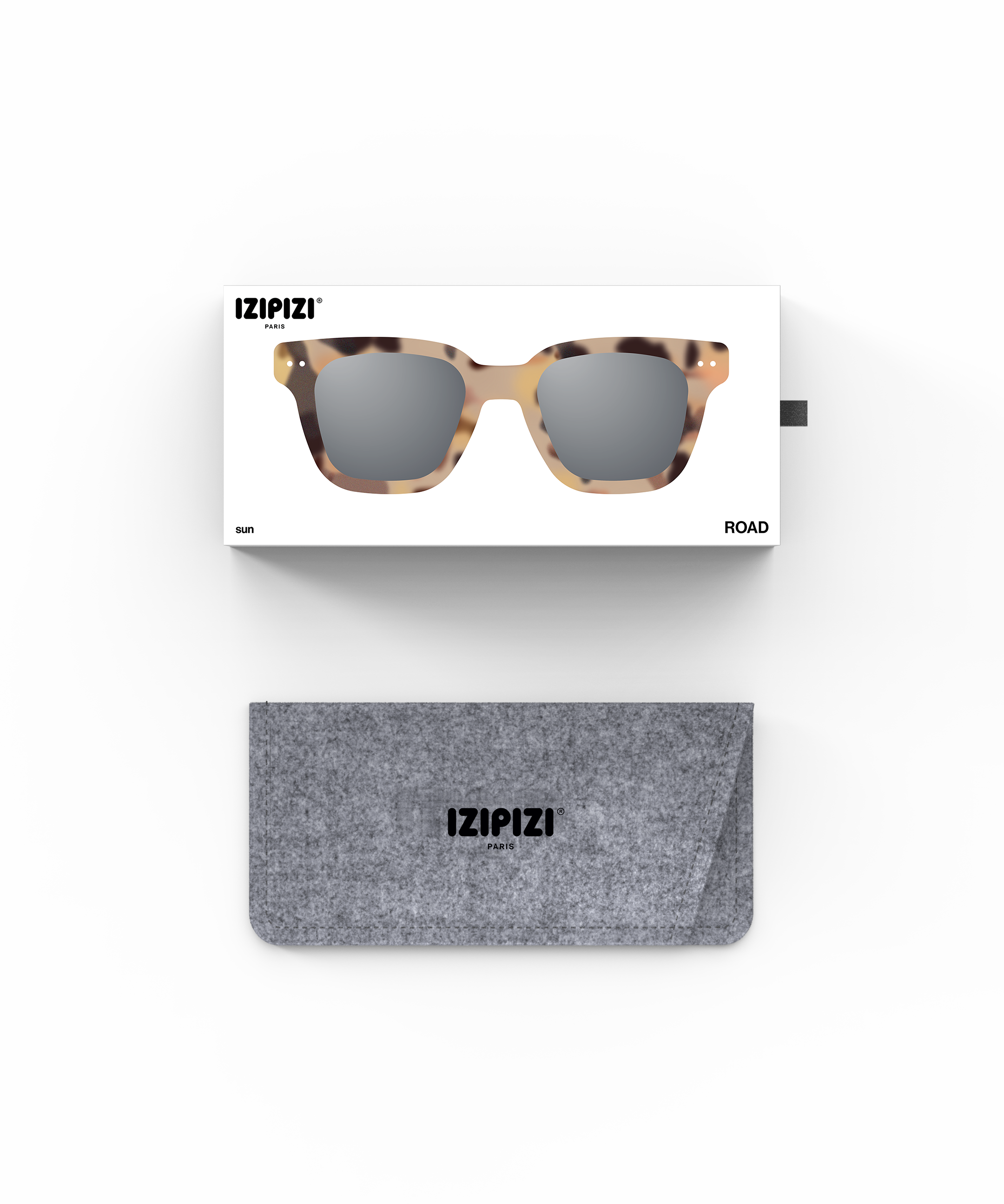 IZIPIZI משקפי שמש Light Tortoise #ROAD