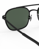 IZIPIZI משקפי שמש CRUISE Black Green lenses